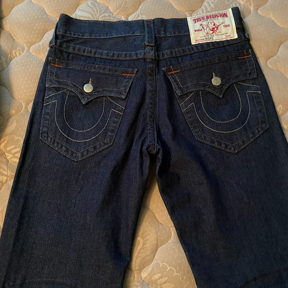 True Religion Rickys size 30 inseam 34 navy